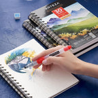 ARTEZA Watercolor Paper, 30 Sheets Each, 5.5x8.5 Inches Watercolor Pad - Image 7