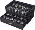 ProCase Watch Box for Men, 24 Slots Watch Display Holder by ProCase