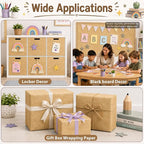 Vintage Parchment Bulletin Board Roll Non-Woven Fabric Poster | Back to School - Image 5
