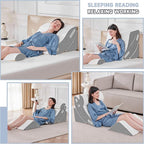 Yojoker 4PCS Orthopedic Bed Wedge Pillow Set - Image 2