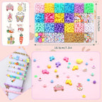 UPINS 2100+ Easter Beads for DIY Bracelet Making Jewelry Crafts Keychains | - Image 2