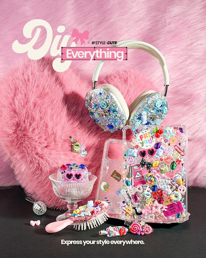 DoDoBeads 2250 Pcs Junk Case Charms Kit, Charms - Image 3