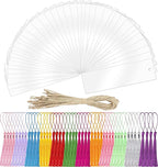Acrylic Blank Bookmark, BetterJonny 40Pcs Clear Craft Bookmark Acrylic Book by BetterJonny