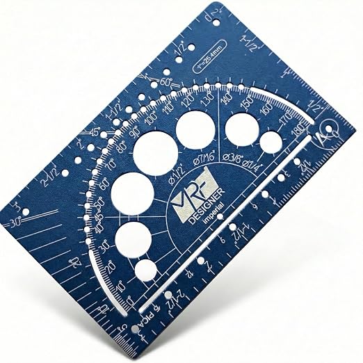 Designer – 15-in-1 Credit Card Multitool Ruler – Aluminium Wallet Multitool Card by Unknown