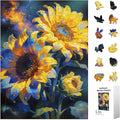 300pcs Wooden Puzzles for Adults Unique Animal Shaped Pieces | Colorful Funny by Unknown