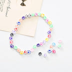 100pcs Mixed Polymer Clay Spacer Beads - Image 2