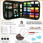 Vellostar Small Sewing Kit for Beginners – Portable Needle & Thread Travel Kit - Image 2