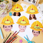gisgfim 80Pcs Construction Helmet Cutouts Back to School Decorations Bulletin - Image 4