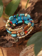 MINACHI Summer Boho Retro Style Multilayer Wrap Irregular Beads - Image 7