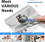 Sketch Pencils for Kids and Adults Drawing, 26-Piece Profession Sketching - Image 3