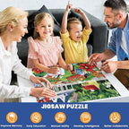 1000 Piece Puzzle for Adults, Beautiful Garden Scene Puzzles, Birds and Flowers - Image 5