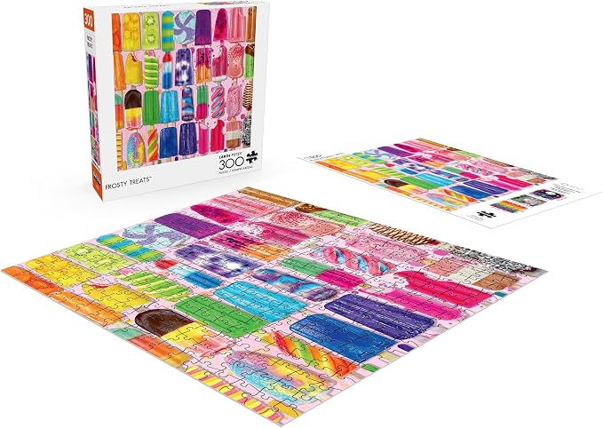 Buffalo Games - Frosty Treats - Lars Stewart - 300 Piece Large Jigsaw Puzzle - Image 2