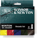 Winsor & Newton Winton Oil Color Paint Set, Botanicals, 5 x 37ml Tubes by WinsorNewton
