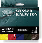 Winsor & Newton Winton Oil Color Paint Set, Botanicals, 5 x 37ml Tubes by WinsorNewton