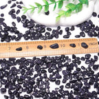 400Pcs 5-8mm Natural Blue Sandstone Chip Stone Beads | Pre-Drilled Irregular - Image 2