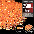 2500pcs 5mm Resin Rhinestones Bulk - Image 2
