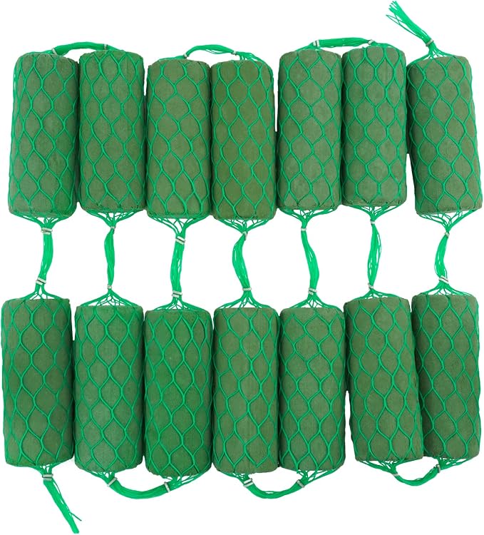Prashent 9.2FT 14 Piece Floral Wet Foam Garland by Prashent