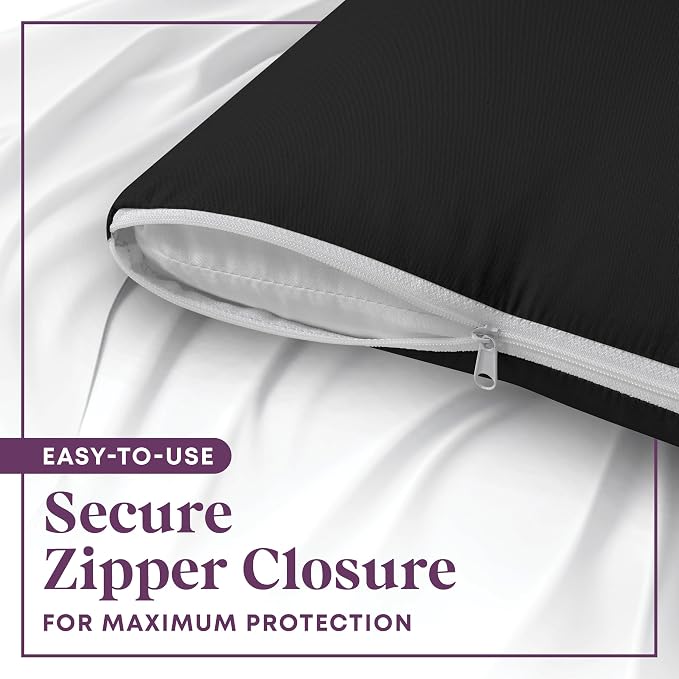 CirclesHome Pillow Protectors Single Pack Body Zippered - Image 4