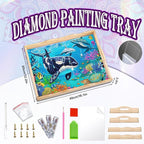 EWJRNSF Diamond Art Kits for Adults Wooden Serving Trays - Image 2