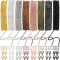Jishi 80ft Necklace Chains Jewelry Making Chain Link Rolls Bulk 2mm by Jishi