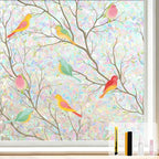 Kromapolis Window Privacy Film, Stained Glass Sticker Window Clings, Decorative by Kromapolis
