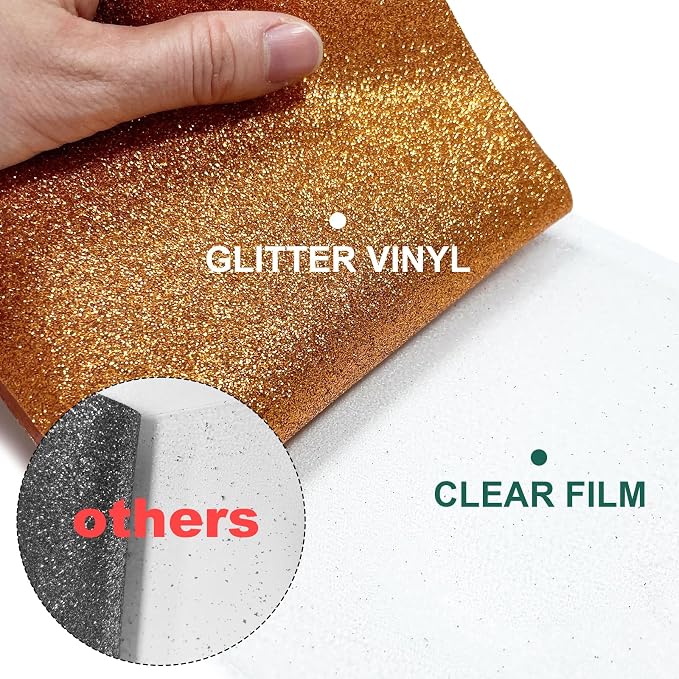 Glitter HTV Heat Transfer Vinyl Rolls - Image 3