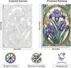 4 Pack Framed Paint by Numbers Kit - Image 3
