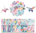 Origami Paper Kit 50 Sheets 6 Inch Square Double Sided Color 10 Vivid Colors by Bestartsuppliesforyou