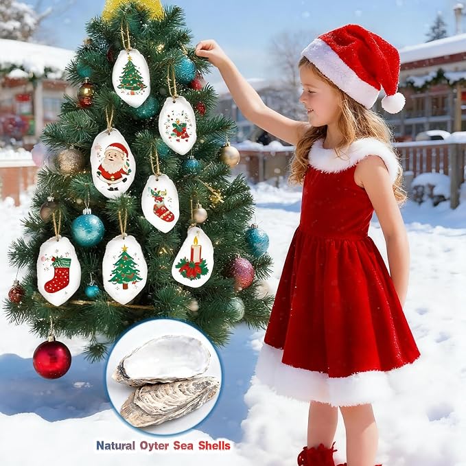 30Pcs Oyster Shells for Crafts 3"- 4" Natural Oyster Shells for DIY Crafting - Image 5