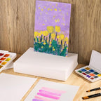 Prudiut Watercolor Paper, 120 Sheets, 5 x 7 in, 140 lb, Cold Press | Cotton - Image 4