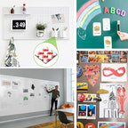 Magnets with Adhesive Backing, Pre-Cut Self Sticky Magnets, Bulk Value Pack - Image 4