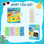 ZMLM Scratch Paper Art-Crafts Gift: 2 Pack Rainbow Notebooks Supplies Toys - Image 7