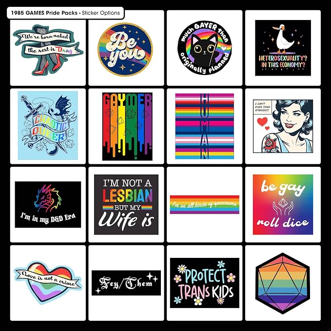 1985 Games Pride Mystery Dice Set - Image 3