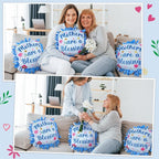Chunful 6 Sets Christmas Fleece Tied Pillow Craft Kits Mothers are a Blessing - Image 5
