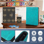 Card Binder 9 Pocket, Premium 540 Double Sided Pocket Collection Binder - Image 2