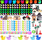 CHAKANLX 200 Pieces Fairy Garden Accessories, Mini Resin Ducks, Fairy Garden Kit by CHAKANLX