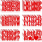 Letter Stickers, Mailbox Numbers, 2.5 Inch Waterproof Vinyl Alphabet | 2 1/2 by Llewyn