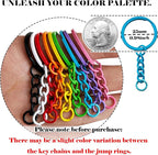 Colored Key Rings Bulk Keychains - Image 3