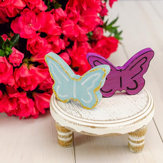 Chunky Butterfly Cutout 4-inch, 1/2 inch Thick, Unfinished Wood Crafts - Image 5