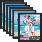 Icona Bay 8x10 Picture Frames, Beautifully Detailed Molding, Contemporary by IconaBay