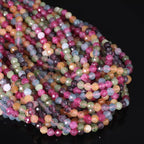 3mm 120pcs Colorful Tourmaline Tiny Gemstone Beads by SongXi