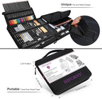HIFORNY 126 PCS Drawing Kit Sketching Pencil Set, Sketch Pencils Art Supplies - Image 3