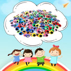 1700pcs Googly Wiggle Eyes Self Adhesive, - Image 7
