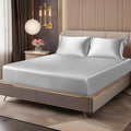 BEDELITE Satin Fitted Sheet and Pillowcase Set, Luxury Soft Similar to Silk by BEDELITE