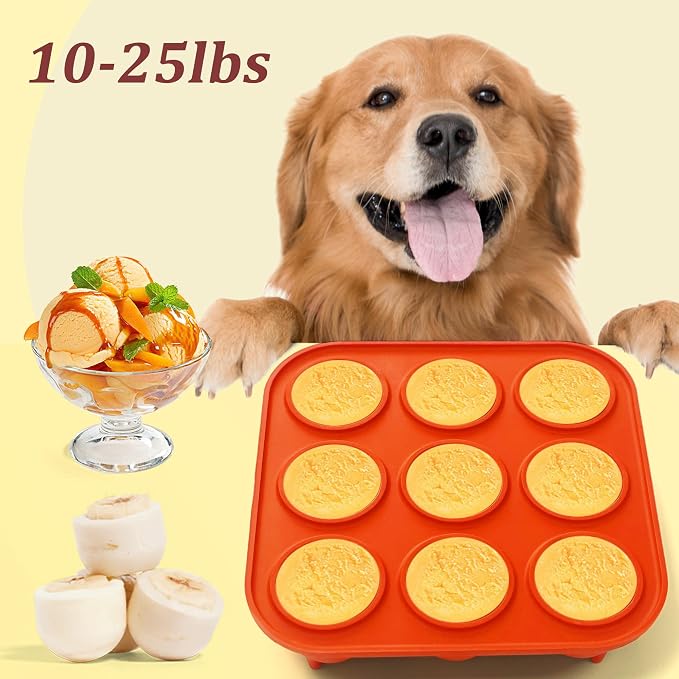 9-Cavity Silicone Frozen Dog Treat Mold - Image 6