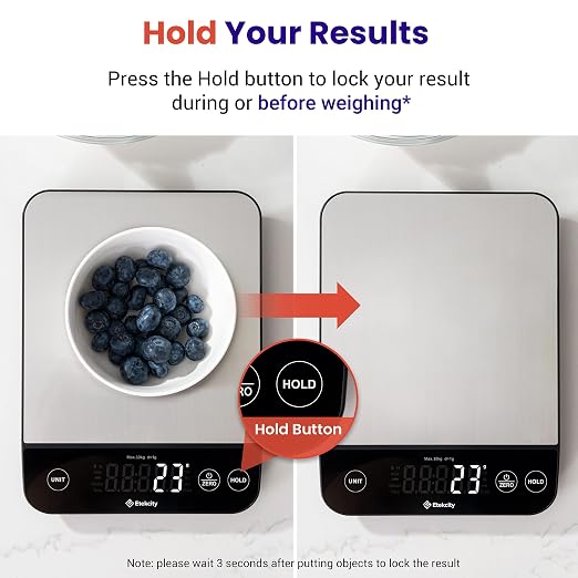Etekcity 22lb Food Nutrition Scale, Smart Calorie Calculator, Waterproof - Image 11