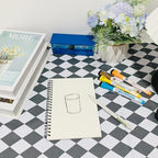 DSTELIN Blank Spiral Notebook, Soft Cover, Sketch book, 100 Pages / 50 Sheets - Image 7