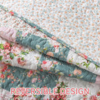 BEDIFANY French Style Queen Size Quilt Set - Image 6