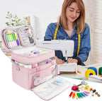 Sewing Box for Sewing Supplies​​, Double-Layer Organizer Bag - Image 6