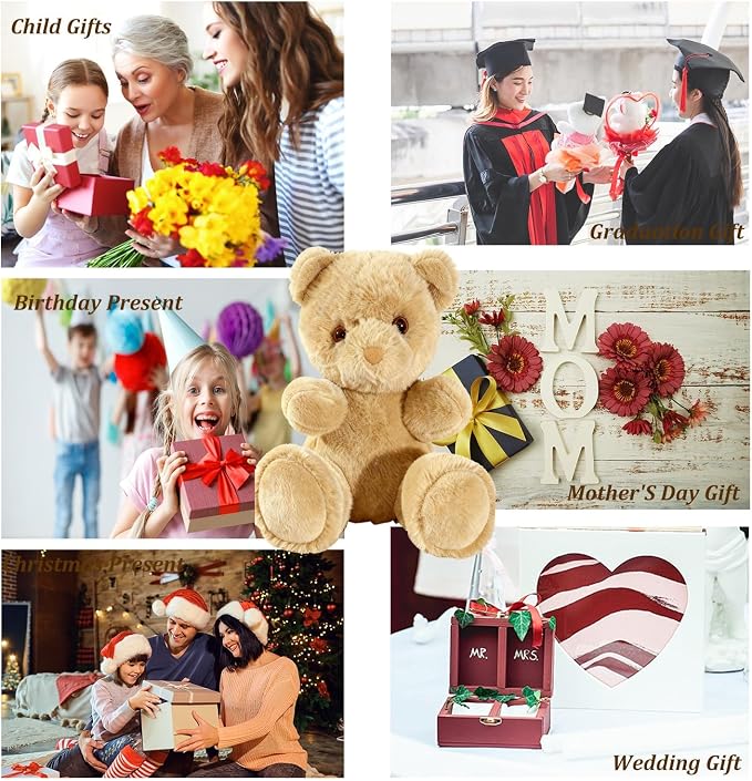 10 Inch Memory Bear Quilting Templates & Sewing Patterns - Image 8